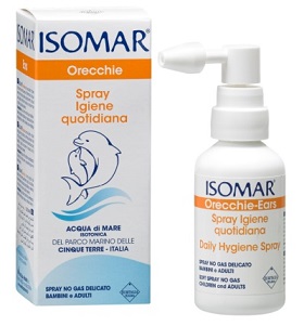 ISOMAR ORECCHIE ACQUA DI MARE SPRAY NO GAS PER IRRIGAZIONE DELL'ORECCHIO 50ML - Farmaciapacini.it