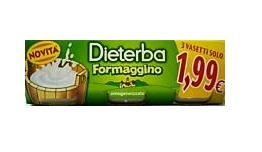 DIETERBA OMOGENEIZZATO FORMAGGINO 3 PEZZI 80 G - Farmaciapacini.it