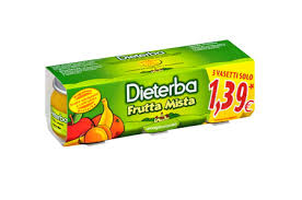 DIETERBA OMOGENEIZZATO FRUTTA MISTA 3 PEZZI 80 G - Farmaciapacini.it