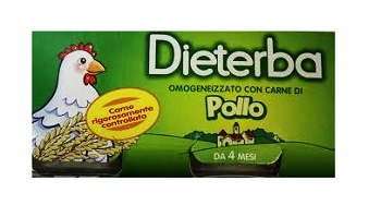 DIETERBA OMOGENEIZZATO POLLO 3 PEZZI 80 G - Farmaciapacini.it