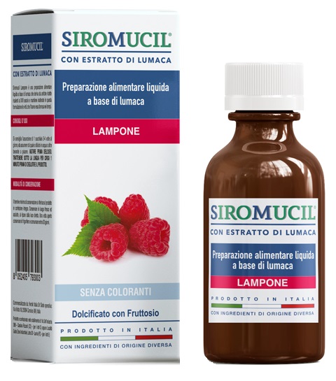 SIROMUCIL PREPARATO ALIMENTARE CON ESTRATTO DI LUMACA AL LAMPONE 150 ML - Farmaciapacini.it