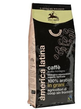 CAFFE' IN GRANI 100% ARABICA BIO FAIRTRADE 500 G - Farmaciapacini.it