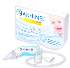 ASPIRATORE NASALE NARHINEL SOFT 1 PEZZO + 2 RICAMBI - Farmaciapacini.it