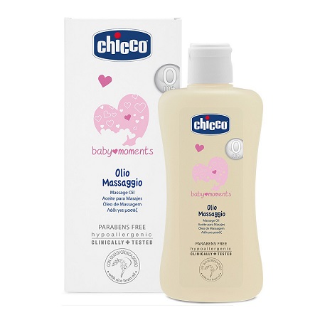 CHICCO COSMETICI BABY MOMENTS OLIO MASSAGGIO 200 ML - Farmaciapacini.it