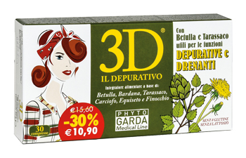 3D IL DEPURATIVO 30 COMPRESSE - Farmaciapacini.it