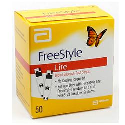 STRISCE MISURAZIONE GLICEMIA FREESTYLE LITE 50 PEZZI - Farmaciapacini.it