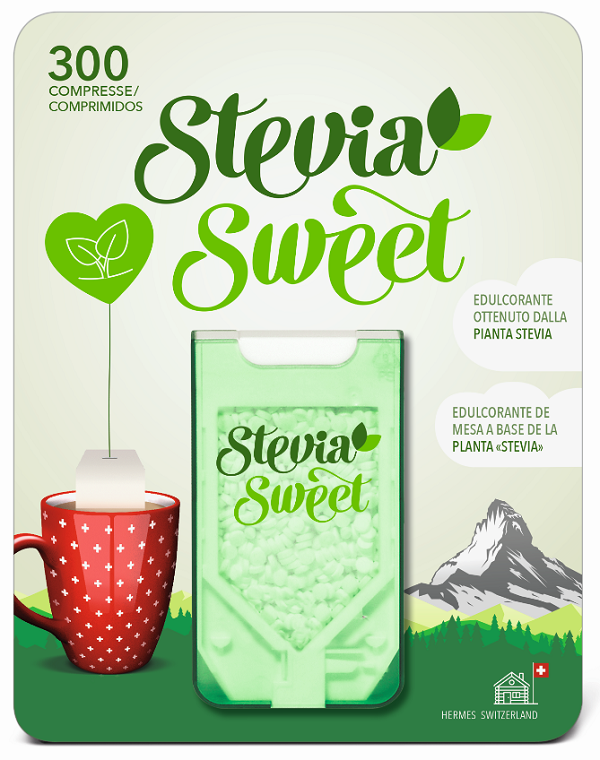 HERMESETAS STEVIA 300 COMPRESSE - Farmaciapacini.it
