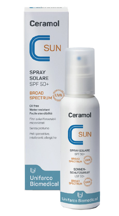 CERAMOL SUN SPRAY SPF 50+ 125 ML - Farmaciapacini.it