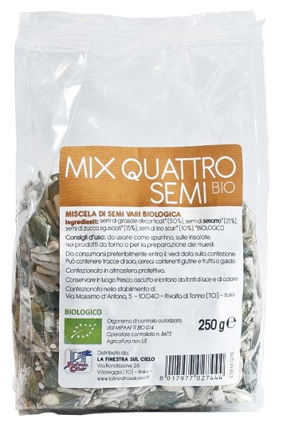 MIX 4 SEMI BIO 250 G - Farmaciapacini.it