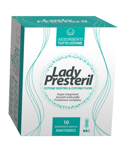 LADY PRESTERIL ANATOMICO POCKET 10 PEZZI - Farmaciapacini.it