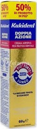 KUKIDENT PLUS DOPPIA AZIONE CREMA ADESIVA PER PROTESI DENTARIE 60 G - Farmaciapacini.it