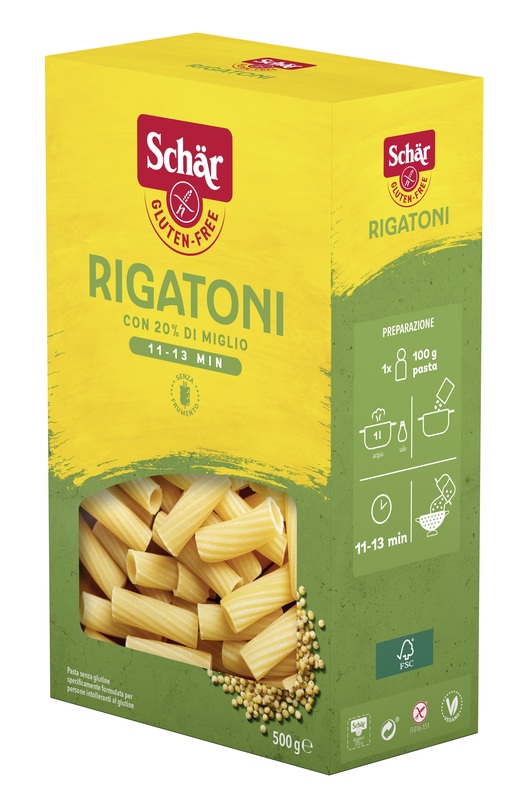 SCHAR RIGATONI 500 G - Farmaciapacini.it
