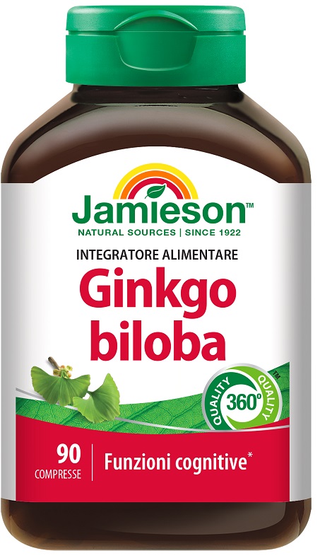 JAMIESON GINKGO BILOBA 90 COMPRESSE - Farmaciapacini.it