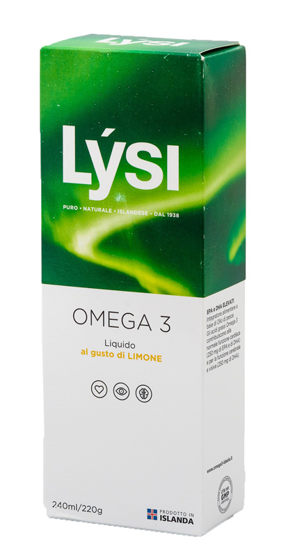 LYSI OMEGA3 LIQUIDO LIMONE 240 ML - Farmaciapacini.it