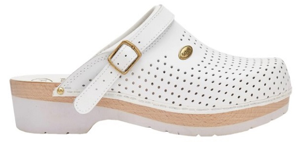 CLOG S/COMF.B/S CE BYCAST UNISEX WHITE WOODS BIANCO 38 - Farmaciapacini.it
