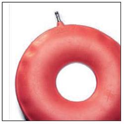 CIAMBELLA PER INVALIDI GONFIABILE IN GOMMA TEAM DELUXE IN SACCHETTO DIAMETRO 43 CM 1 PEZZO - Farmaciapacini.it