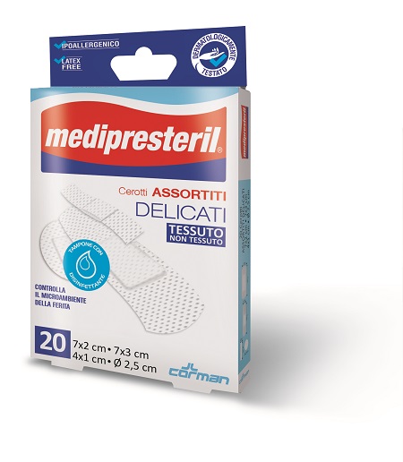 CEROTTO MEDIPRESTERIL SENSIMED GRANDI DELICATI 7X3 20 PEZZI - Farmaciapacini.it