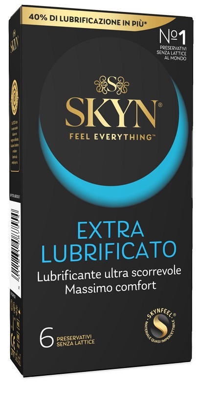 PROFILATTICO SKYN EXTRA LUBRIFICATO 6 PEZZI - Farmaciapacini.it