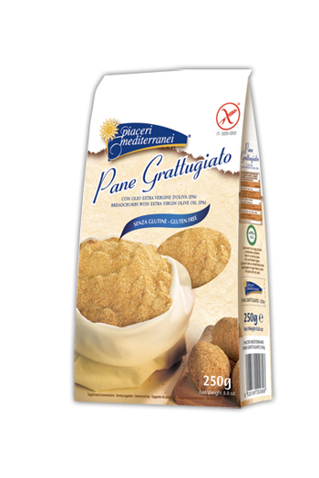 PIACERI MEDITERRANEI PANE GRATTUGGIATO SENZA GLUTINE 250 G - Farmaciapacini.it