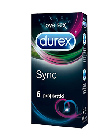 PROFILATTICO DUREX SYNC 6 PEZZI - Farmaciapacini.it