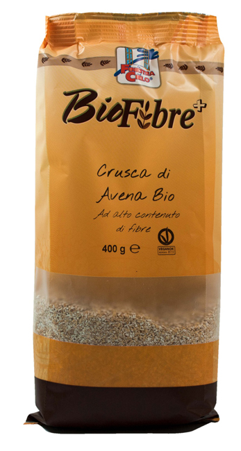 FSC BIOFIBRE+ CRUSCA DI AVENA BIO AD ALTO CONTENUTO DI FIBRA 400 G - Farmaciapacini.it