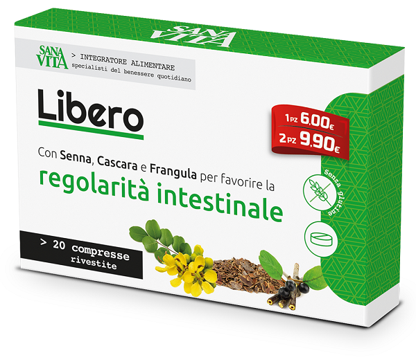 SANAVITA LIBERO 20 COMPRESSE - Farmaciapacini.it