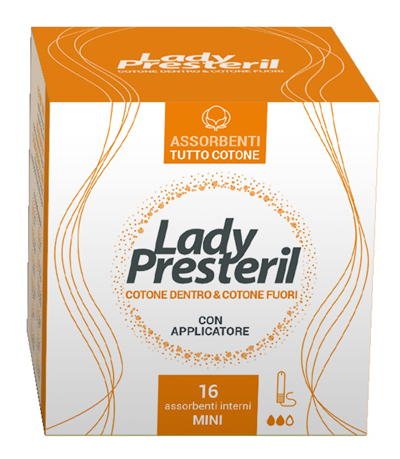 LADY PRESTERIL ASSORBENTI INTERNI MINI 16 PEZZI - Farmaciapacini.it