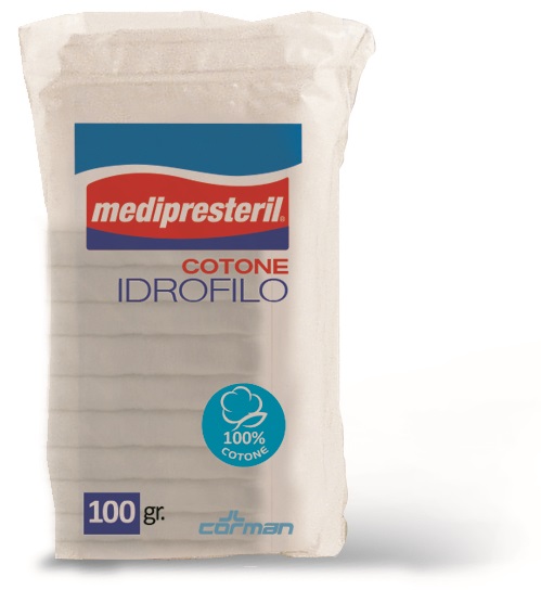 COTONE IDROFILO FU MEDIPRESTERIL CONFEZIONE DA 100GRAMMI - Farmaciapacini.it