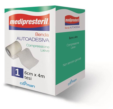 BENDA ADESIVA MEDIPRESTERIL 6X400CM - Farmaciapacini.it