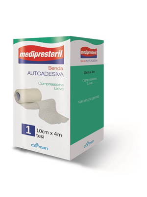 BENDA ADESIVA MEDIPRESTERIL 10X400CM - Farmaciapacini.it