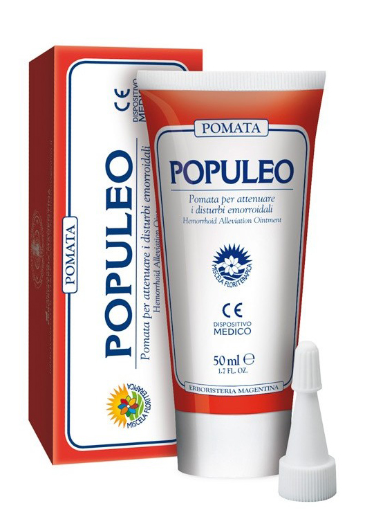 POPULEO POMATA EMORROIDI 50 ML - Farmaciapacini.it