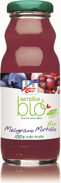 FSC SEMPLICE&BIO MELA MELOGRANO MIRTILLO BIO SENZA ZUCCHERI AGGIUNTI 200 ML - Farmaciapacini.it