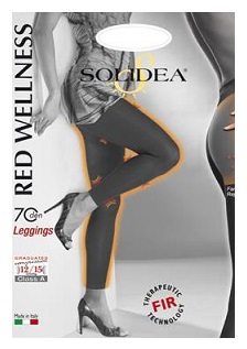 RED WELLNESS 70 LEGGINS MOKA 4L - Farmaciapacini.it