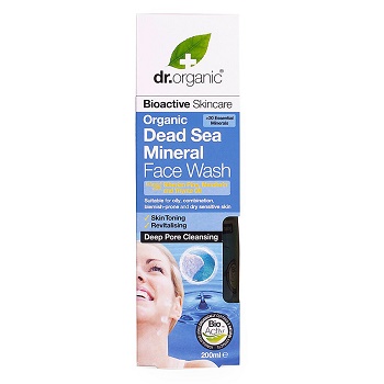 DR ORGANIC DEAD SEA MINERALS FACE WASH DETERGENTE VISO 200 ML - Farmaciapacini.it