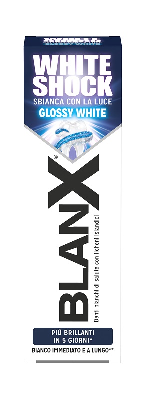 BLANX WHITE SHOCK SBIANCANTE DENTI 75 ML - Farmaciapacini.it