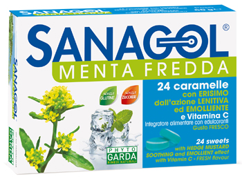 SANAGOL MENTA FREDDA 24 CARAMELLE - Farmaciapacini.it