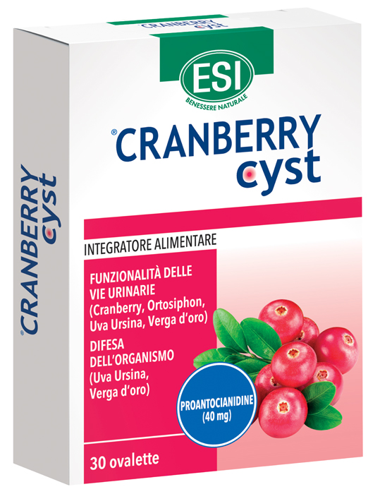 ESI CRANBERRY CYST 30 OVALETTE - Farmaciapacini.it