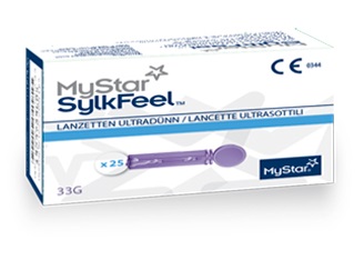 LANCETTE PUNGIDITO MYSTAR SYLKFEEL LANCETS 33 GAUGE 50 PEZZI - Farmaciapacini.it