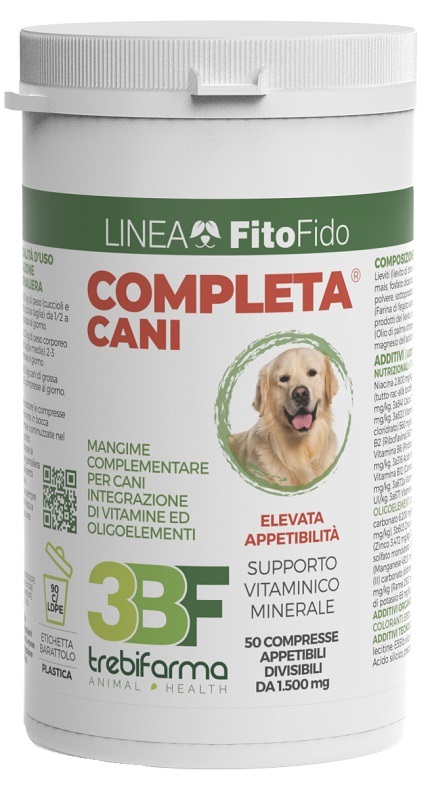 COMPLETA CANI 50 COMPRESSE BARATTOLO 75 G - Farmaciapacini.it