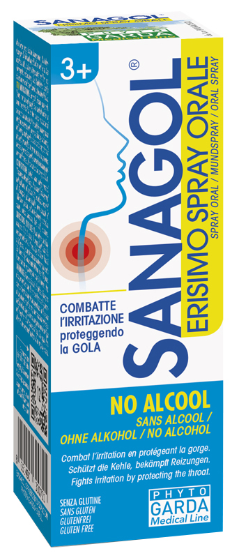 SANAGOL SPRAY ERISIMO SENZA ALCOOL 20 ML - Farmaciapacini.it