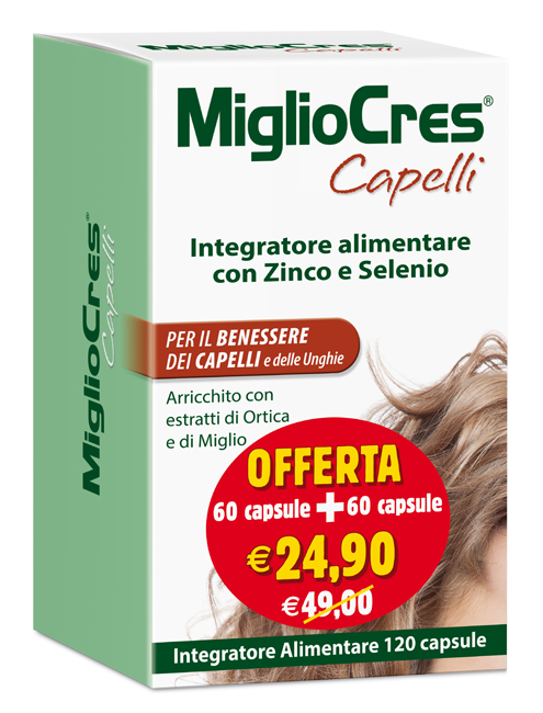 MIGLIOCRES 60+60 CAPSULE 60 G PROMOZIONE - Farmaciapacini.it