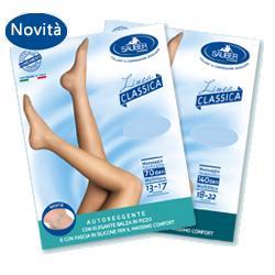 SAUBER CALZA AUTOREGGENTE 140 DENARI MAGLIA MICRORETE NEUTRO BEIGE 4 LINEA CLASSICA - Farmaciapacini.it