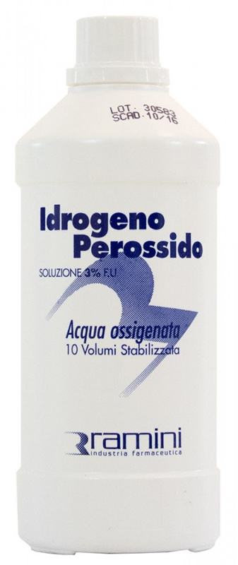 PEROSSIDO D'IDROGENO FU SOLUZIONE 3% 10 VOLUMI 200 ML - Farmaciapacini.it