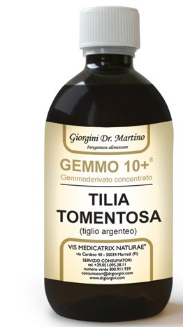 GEMMO 10+ TIGLIO ARGENTEO LIQUIDO ANALCOLICO 500 ML - Farmaciapacini.it