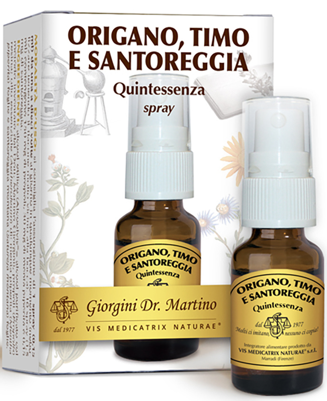ORIGANO TIMO SANTOREGGIA SPRAY 15 ML - Farmaciapacini.it