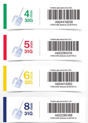 AGO PER PENNA DA INSULINA FORA FINE 32 GAUGE 6 MM 100 PEZZI - Farmaciapacini.it