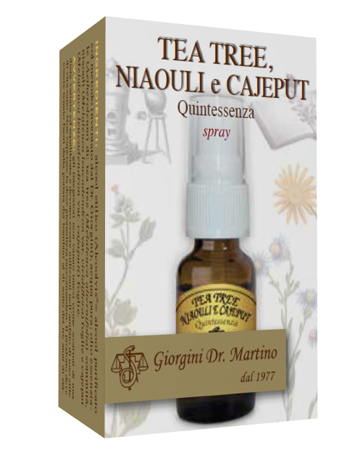 TEA TREE NIAOULI E CAJEPUT QUINTESSENZA SPRAY 15 ML - Farmaciapacini.it