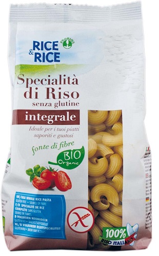 RICE&RICE CHIFFERI DI RISO INTEGRALE 250 G - Farmaciapacini.it