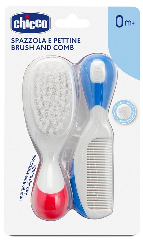 CHICCO SPAZZOLA + PETTINE NYLON - Farmaciapacini.it