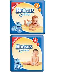 PANNOLINO HUGGIES UNISTAR MIDI 3 4/9 KG 20 PEZZI - Farmaciapacini.it
